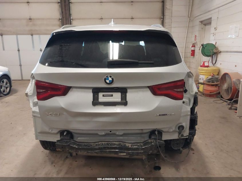 2019 BMW X3 xDrive30I VIN: 5UXTR9C55KLR04201 Lot: 43960566