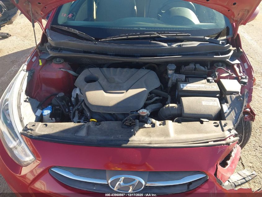 2017 Hyundai Accent Se VIN: KMHCT4AE0HU378681 Lot: 43960567