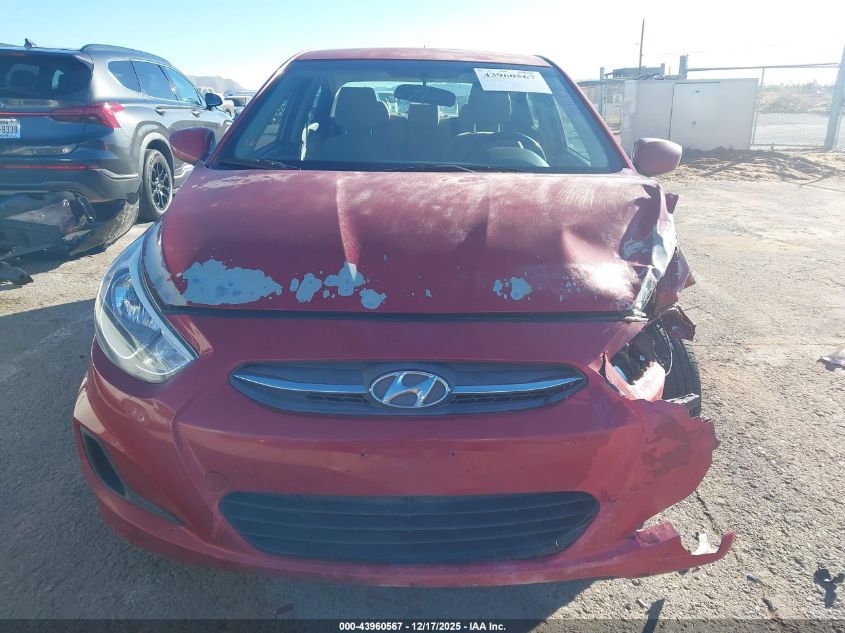 2017 Hyundai Accent Se VIN: KMHCT4AE0HU378681 Lot: 43960567