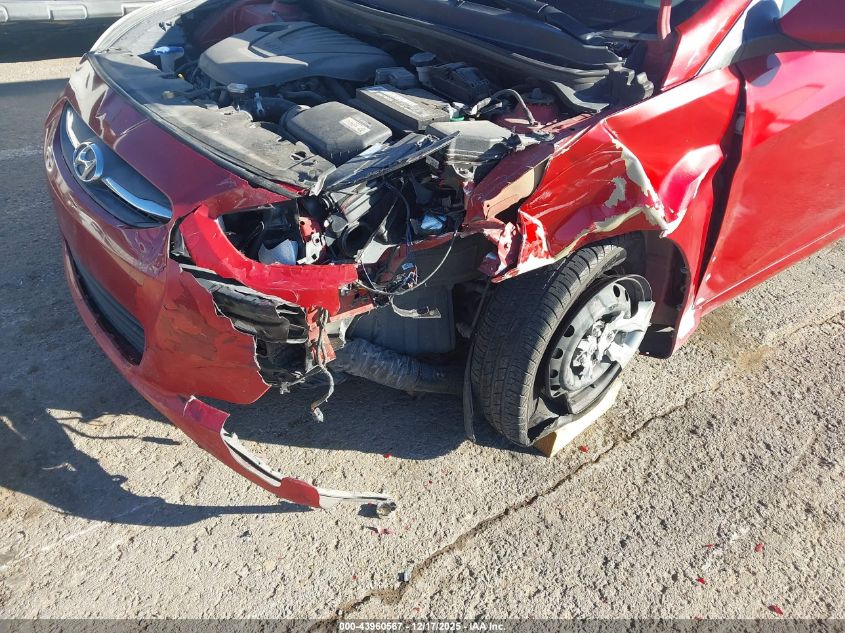 2017 Hyundai Accent Se VIN: KMHCT4AE0HU378681 Lot: 43960567