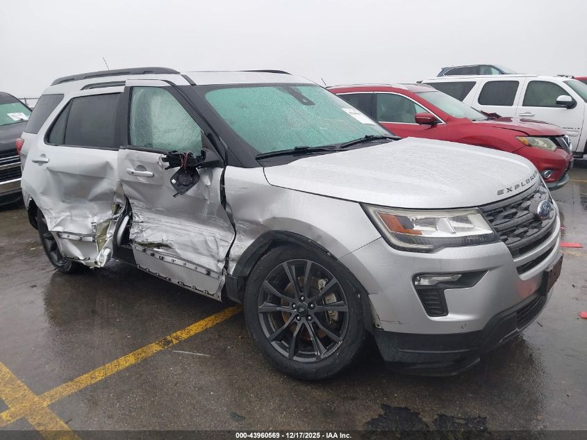 2018 Ford Explorer Xlt VIN: 1FM5K7D85JGB78340 Lot: 43960569