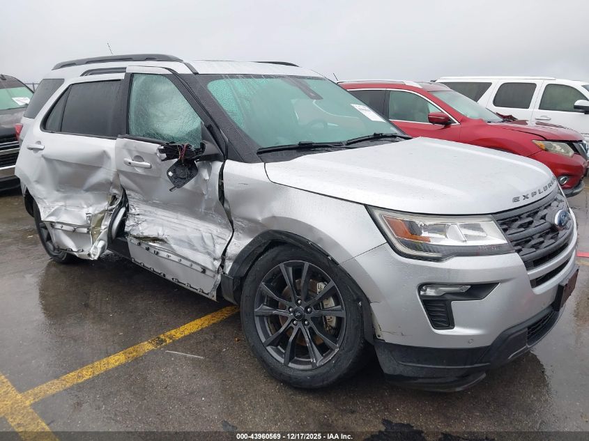 2018 Ford Explorer Xlt VIN: 1FM5K7D85JGB78340 Lot: 43960569