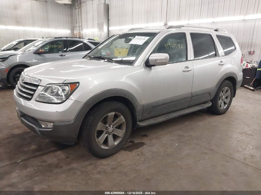 2009 Kia Borrego Ex V6 VIN: KNDJH741095015915 Lot: 43960588