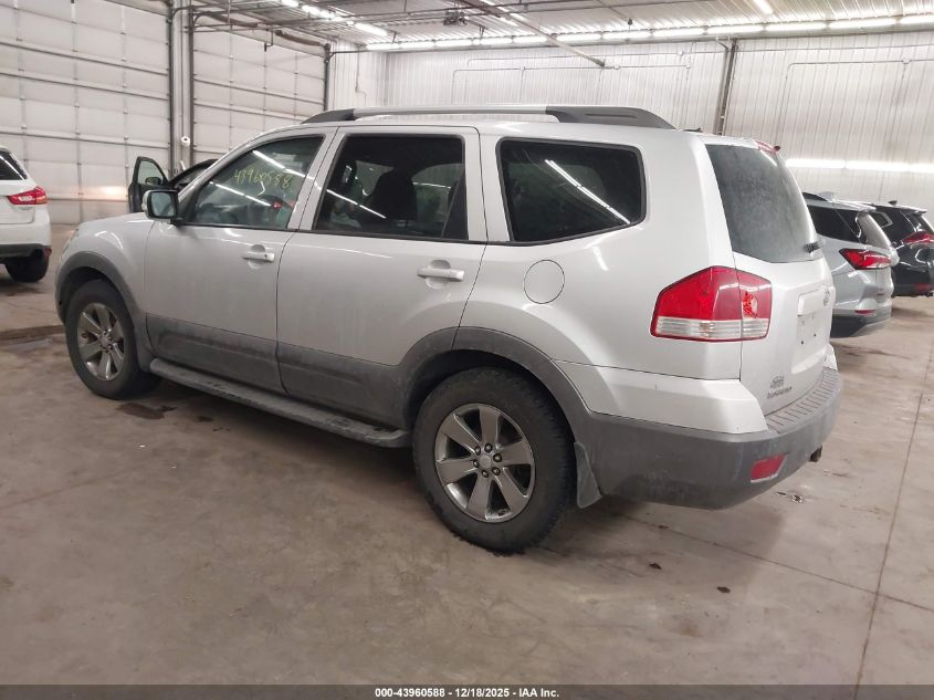 2009 Kia Borrego Ex V6 VIN: KNDJH741095015915 Lot: 43960588