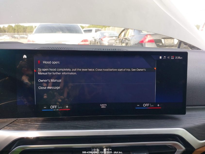 2023 BMW I4 Edrive35 VIN: WBY43AW03PFR00984 Lot: 43960590