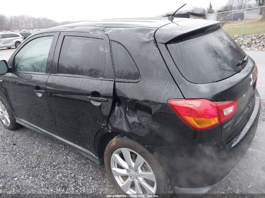 2015 Mitsubishi Outlander Sport Es VIN: 4A4AP3AUXFE009991 Lot: 43960594