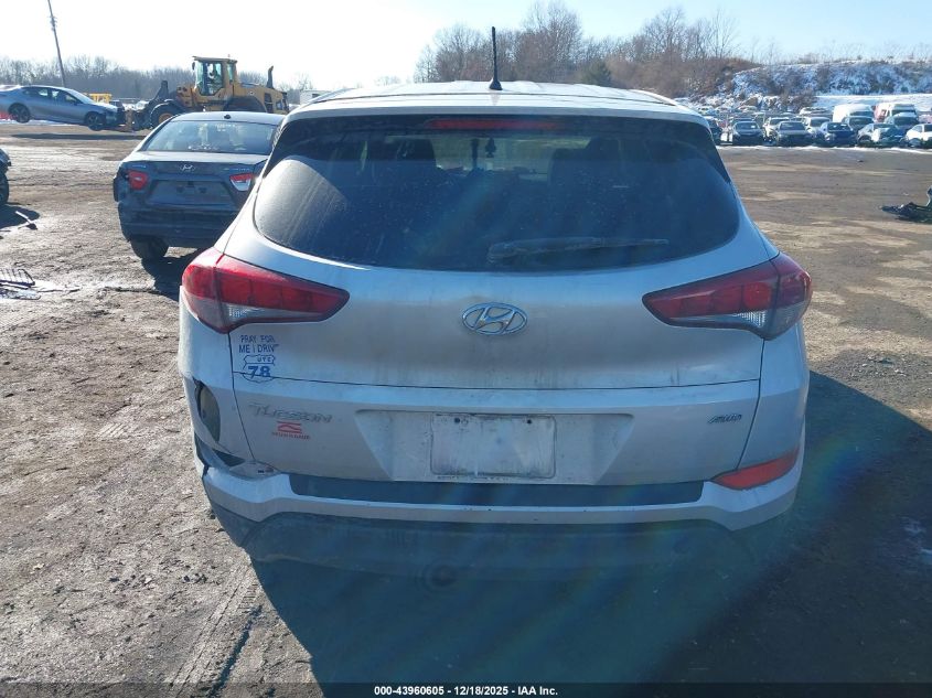 2018 Hyundai Tucson Se VIN: KM8J2CA43JU768207 Lot: 43960605
