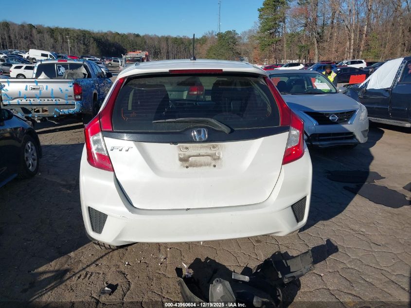 2016 Honda Fit Lx VIN: JHMGK5H53GX008602 Lot: 43960604