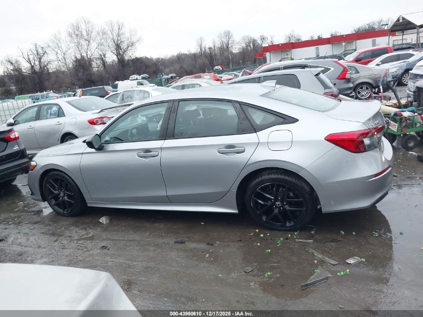 2023 Honda Civic Sport VIN: 2HGFE2F50PH514318 Lot: 43960610