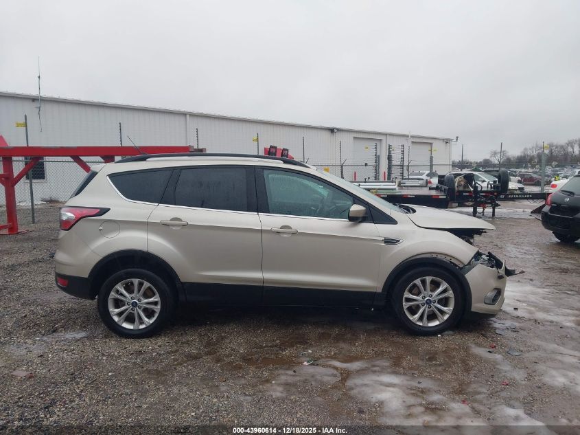 2018 Ford Escape Sel VIN: 1FMCU0HD1JUC67744 Lot: 43960614
