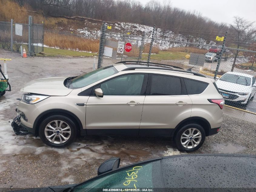 2018 Ford Escape Sel VIN: 1FMCU0HD1JUC67744 Lot: 43960614