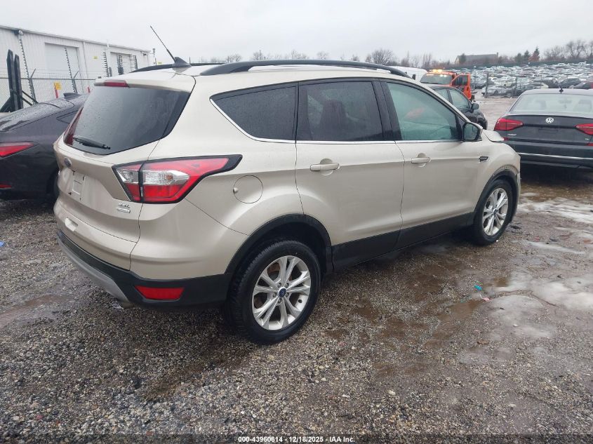 2018 Ford Escape Sel VIN: 1FMCU0HD1JUC67744 Lot: 43960614