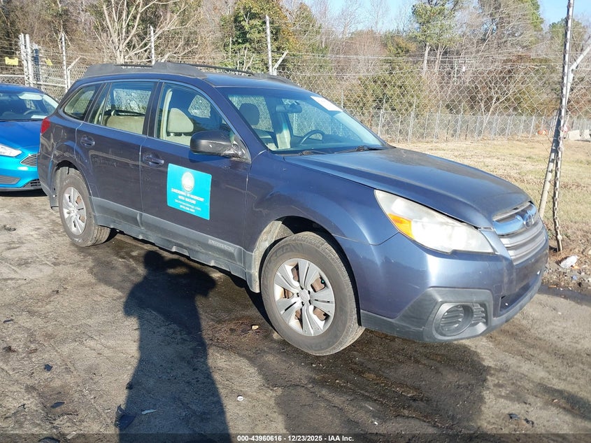 4S4BRCAC9D3289601 2013 Subaru Outback 2.5I auction photo 1