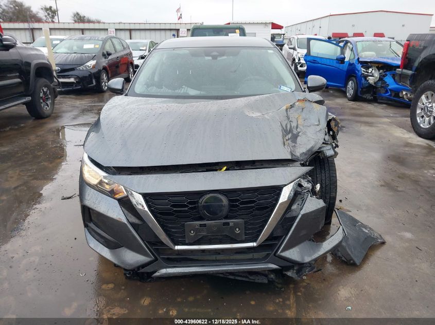 2022 Nissan Sentra S Xtronic Cvt VIN: 3N1AB8BV0NY260470 Lot: 43960622