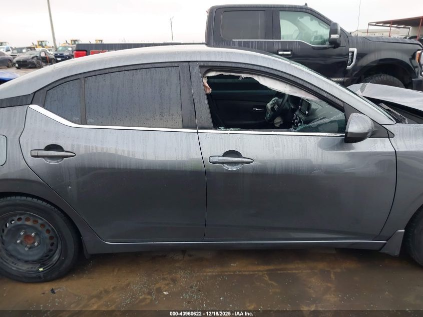 2022 Nissan Sentra S Xtronic Cvt VIN: 3N1AB8BV0NY260470 Lot: 43960622