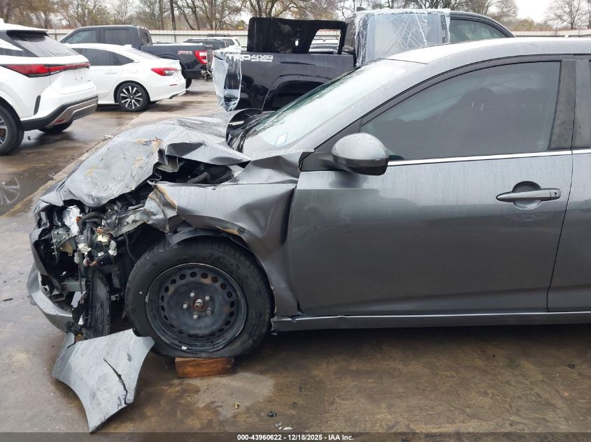 2022 Nissan Sentra S Xtronic Cvt VIN: 3N1AB8BV0NY260470 Lot: 43960622