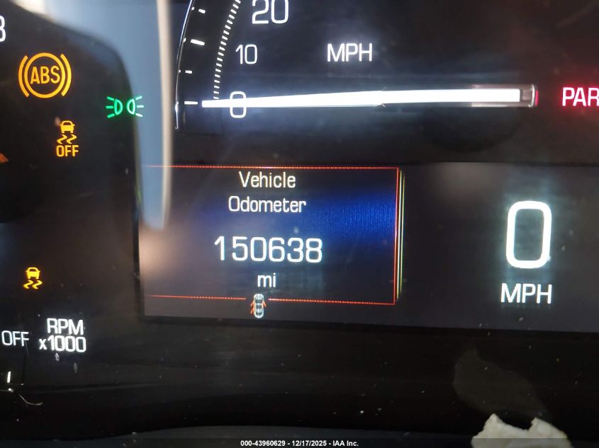 2017 Cadillac Xt5 Standard VIN: 1GYKNARS4HZ189788 Lot: 43960629