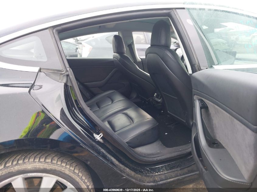 2018 Tesla Model 3 Long Range/Performance VIN: 5YJ3E1EB7JF178537 Lot: 43960639