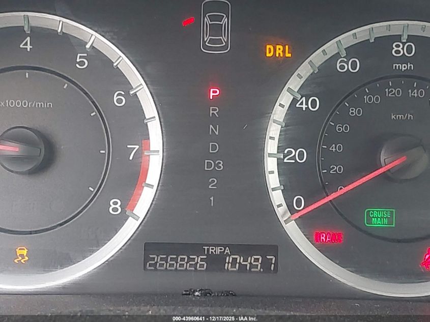 2011 Honda Accord 2.4 Lx VIN: 1HGCP2F39BA005685 Lot: 43960641