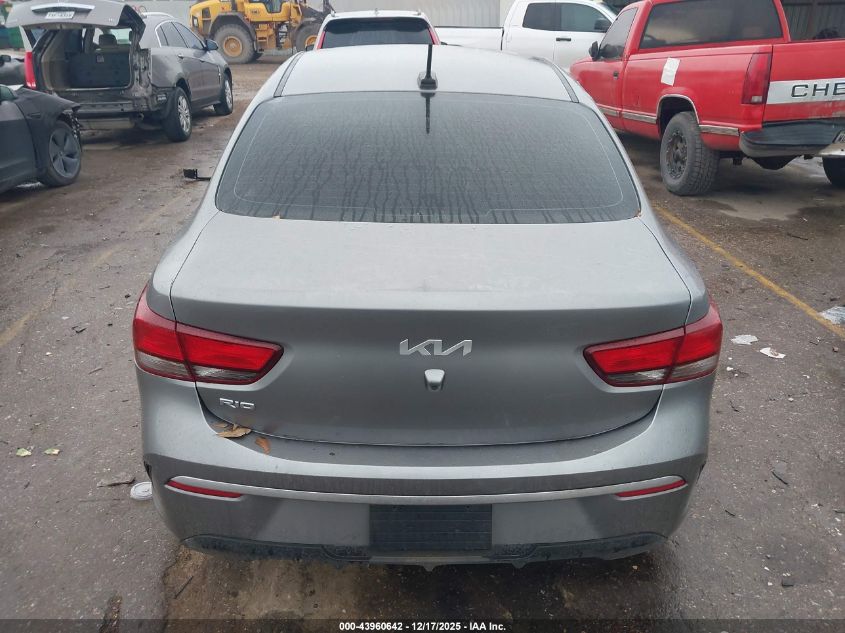 2023 Kia Rio S VIN: 3KPA24AD0PE619707 Lot: 43960642