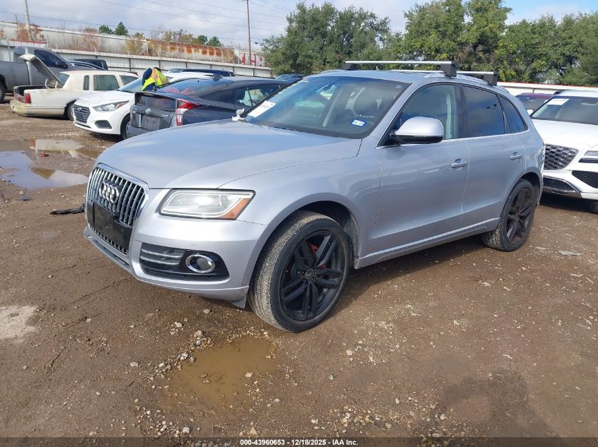 2017 Audi Q5 2.0T Premium VIN: WA1C2AFP7HA078180 Lot: 43960653