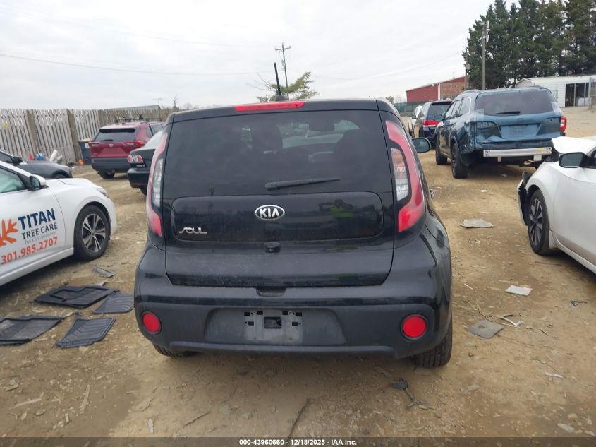 2018 Kia Soul VIN: KNDJN2A25J7522505 Lot: 43960660