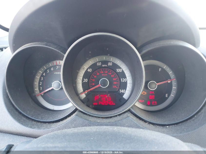 2010 Kia Forte Ex VIN: KNAFU4A25A5048682 Lot: 43960665