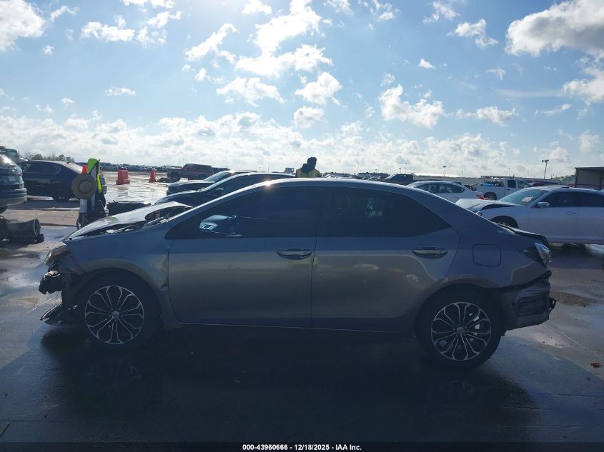 2015 Toyota Corolla Le VIN: 5YFBURHEXFP278842 Lot: 43960666