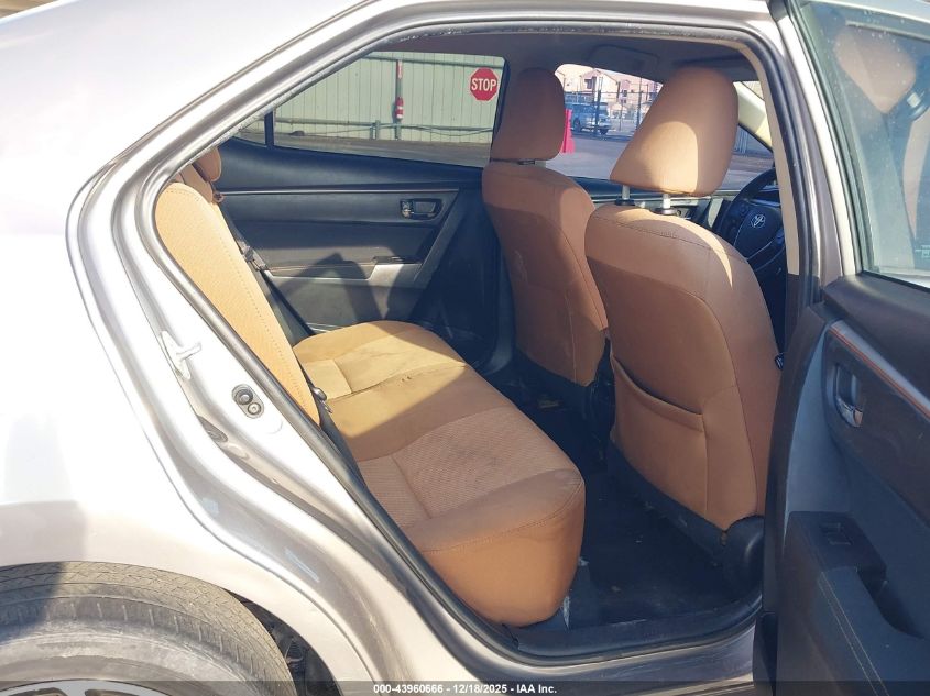 2015 Toyota Corolla Le VIN: 5YFBURHEXFP278842 Lot: 43960666