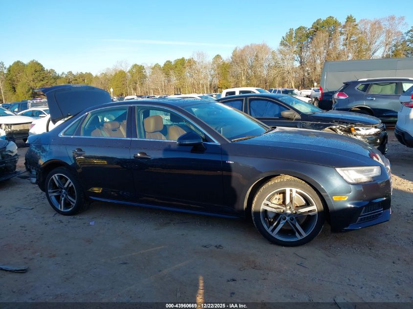 2017 Audi A4 2.0T Premium VIN: WAUENAF42HA140559 Lot: 43960669