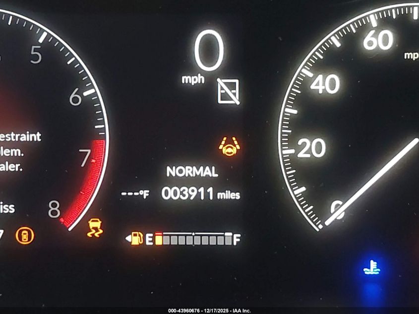 2026 Honda Hr-V Awd Lx VIN: 3CZRZ2H3XTM715404 Lot: 43960676