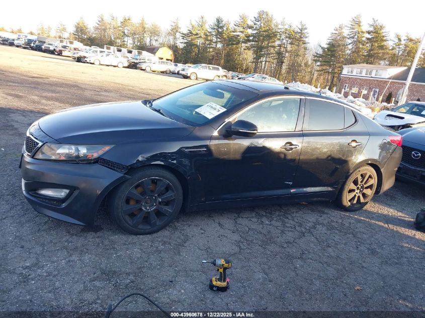 2013 Kia Optima Sx VIN: 5XXGR4A65DG209642 Lot: 43960678