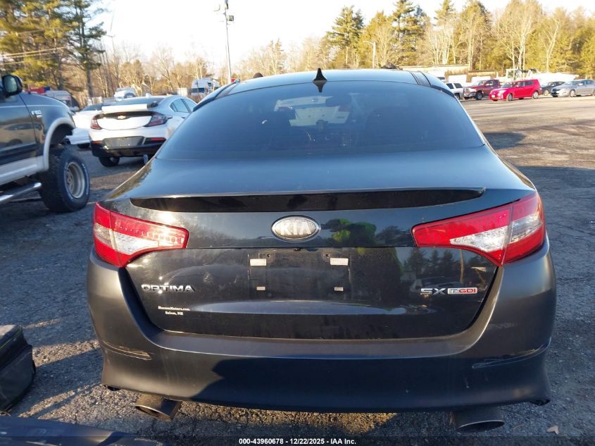 2013 Kia Optima Sx VIN: 5XXGR4A65DG209642 Lot: 43960678