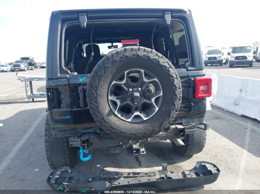 2022 Jeep Wrangler 4Xe Unlimited Rubicon 4X4 VIN: 1C4JJXR62NW101689 Lot: 43960690