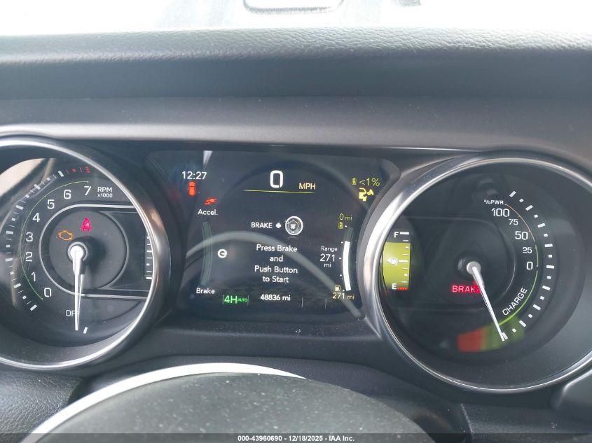 2022 Jeep Wrangler 4Xe Unlimited Rubicon 4X4 VIN: 1C4JJXR62NW101689 Lot: 43960690