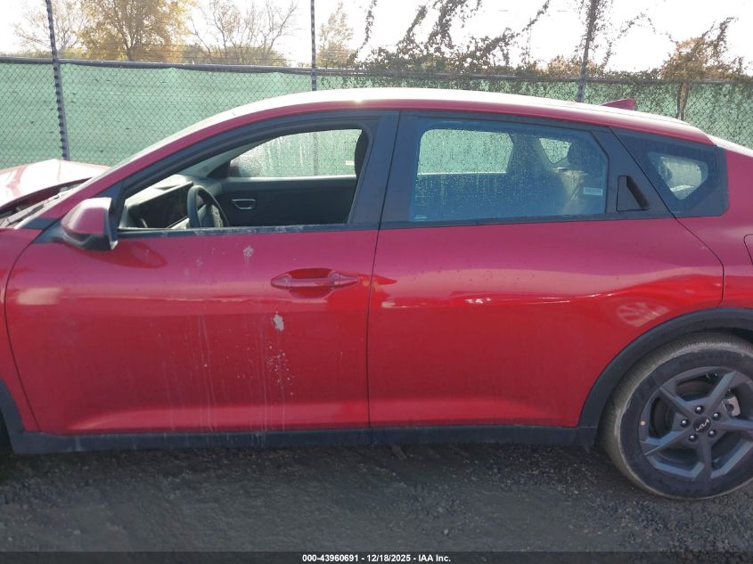 2025 Kia K4 Lxs VIN: 3KPFT4DE4SE130145 Lot: 43960691