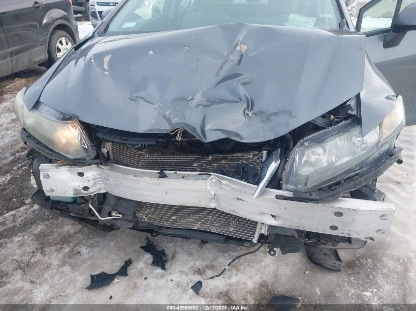 2013 Honda Civic Lx VIN: 19XFB2F59DE074730 Lot: 43960692