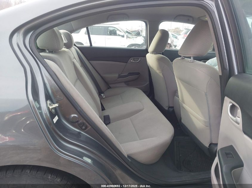 2013 Honda Civic Lx VIN: 19XFB2F59DE074730 Lot: 43960692