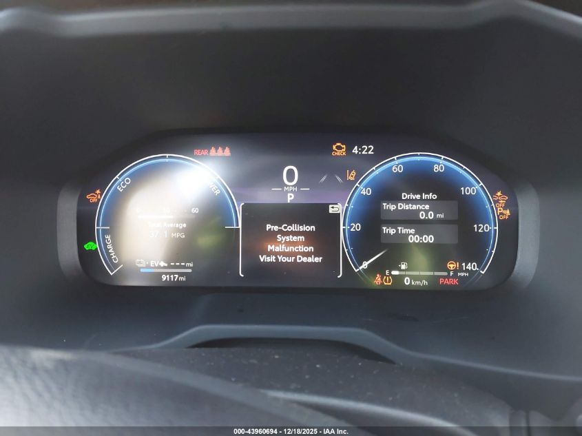 2025 Toyota Rav4 Plug-In Hybrid Xse VIN: JTMFB3FV8SD250512 Lot: 43960694