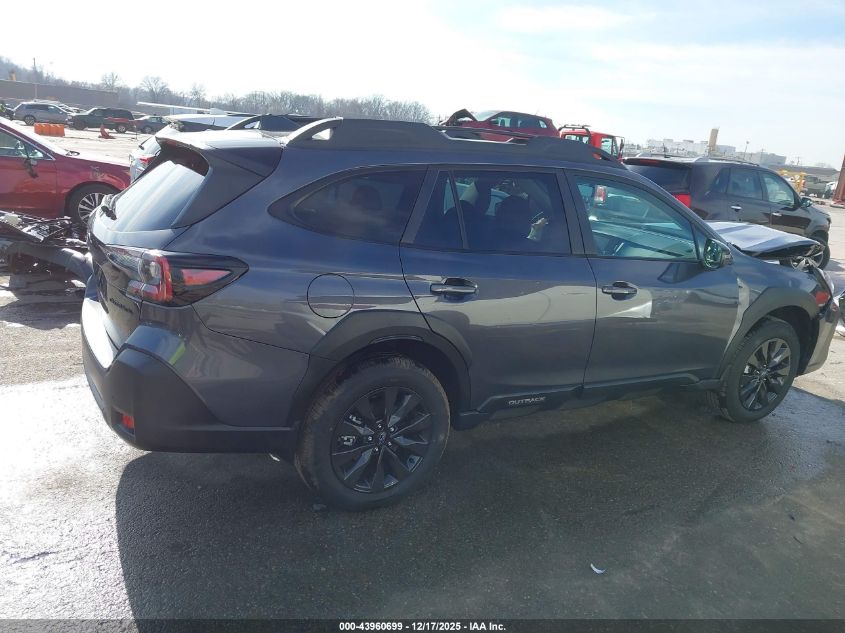 2025 Subaru Outback Onyx Edition VIN: 4S4BTALC5S3325834 Lot: 43960699