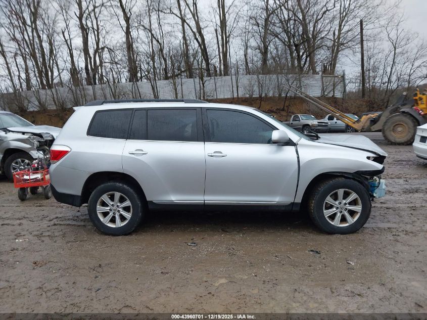 2012 Toyota Highlander Se V6 VIN: 5TDBK3EH6CS146228 Lot: 43960701