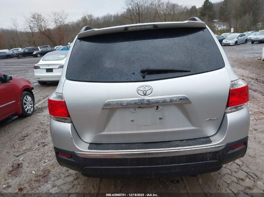 2012 Toyota Highlander Se V6 VIN: 5TDBK3EH6CS146228 Lot: 43960701