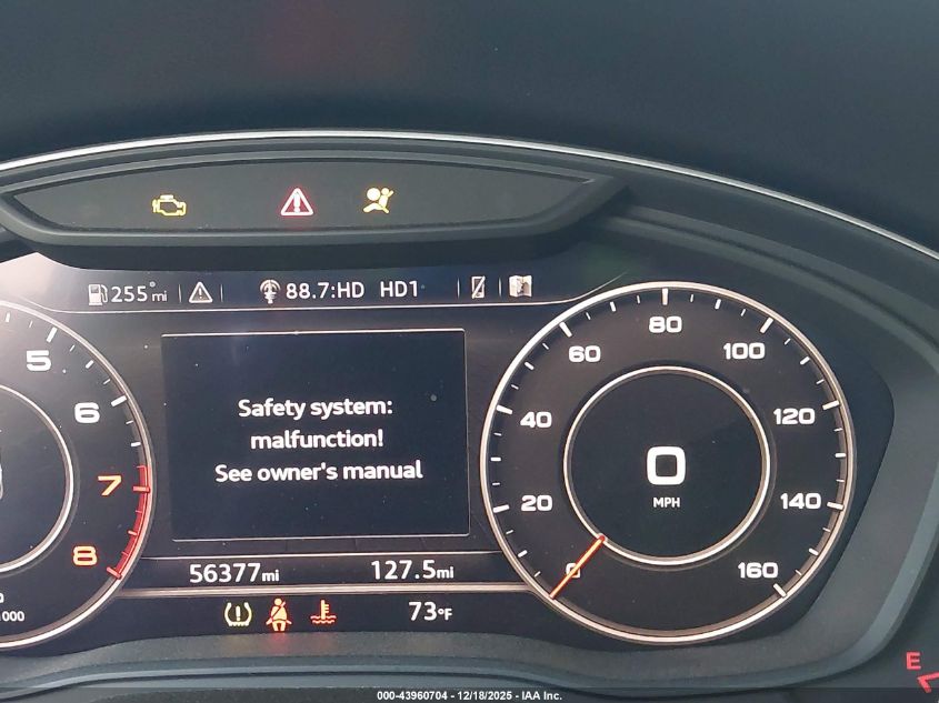 2019 Audi Q5 45 Premium VIN: WA1BNAFY8K2036369 Lot: 43960704