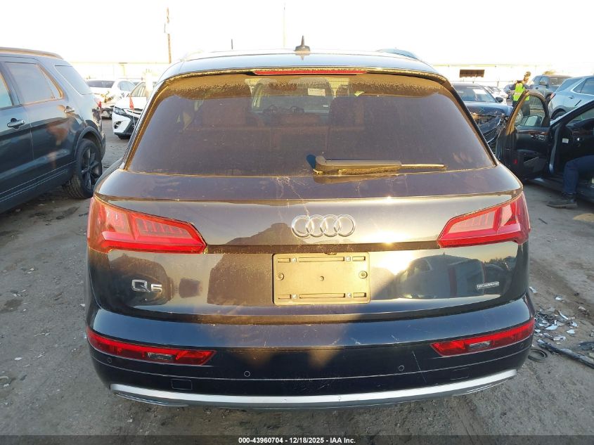2019 Audi Q5 45 Premium VIN: WA1BNAFY8K2036369 Lot: 43960704