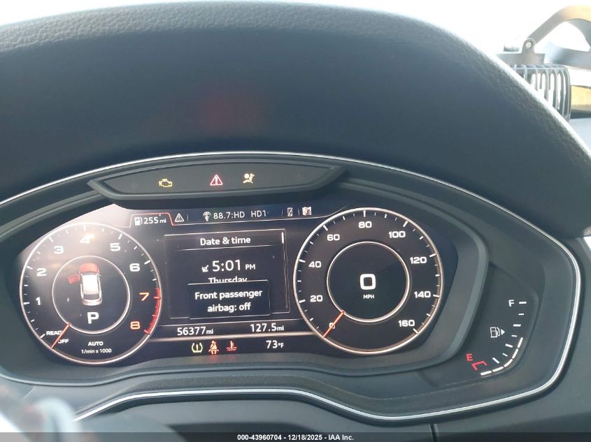 2019 Audi Q5 45 Premium VIN: WA1BNAFY8K2036369 Lot: 43960704