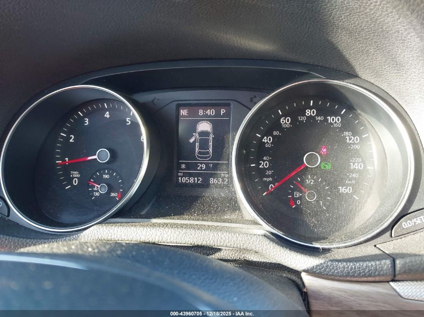 2016 Volkswagen Passat 1.8T Se VIN: 1VWBT7A31GC036514 Lot: 43960705