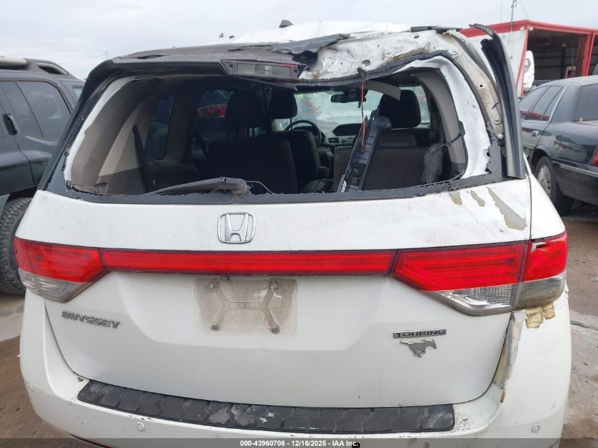 2014 Honda Odyssey Touring/Touring Elite VIN: 5FNRL5H96EB121753 Lot: 43960706