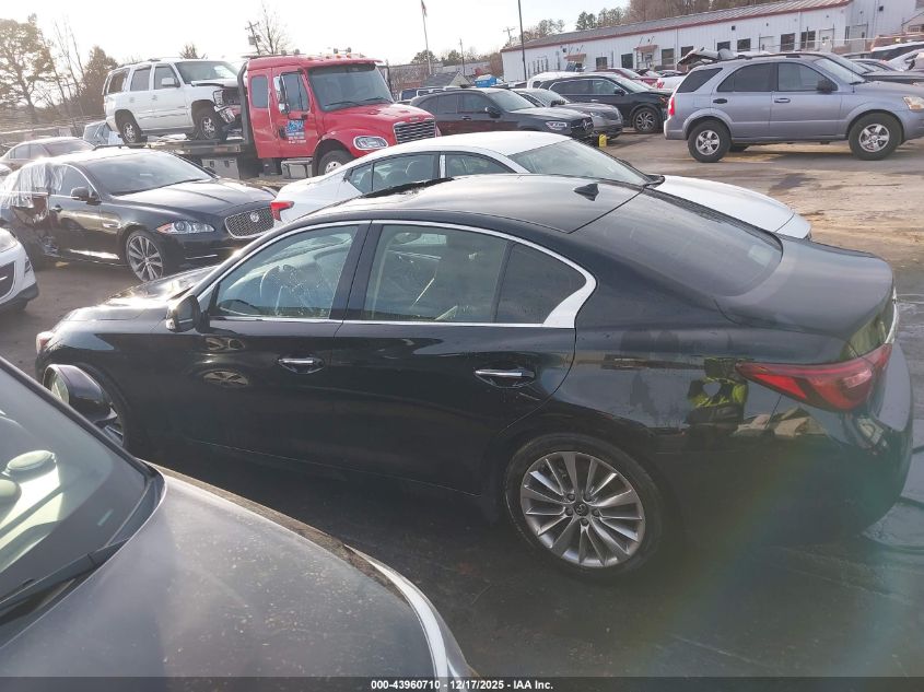 2023 Infiniti Q50 Luxe VIN: JN1EV7BP4PM512988 Lot: 43960710