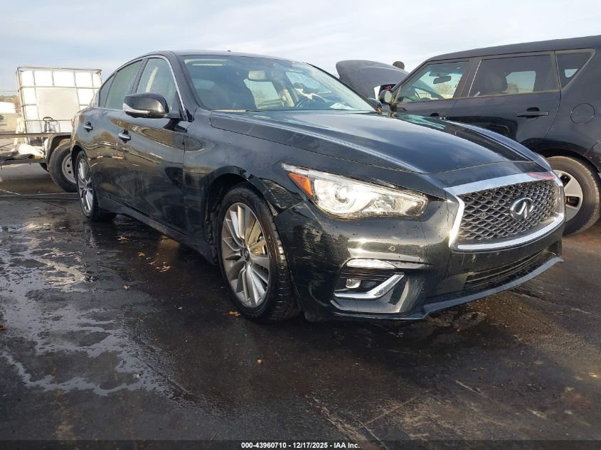2023 Infiniti Q50 Luxe VIN: JN1EV7BP4PM512988 Lot: 43960710