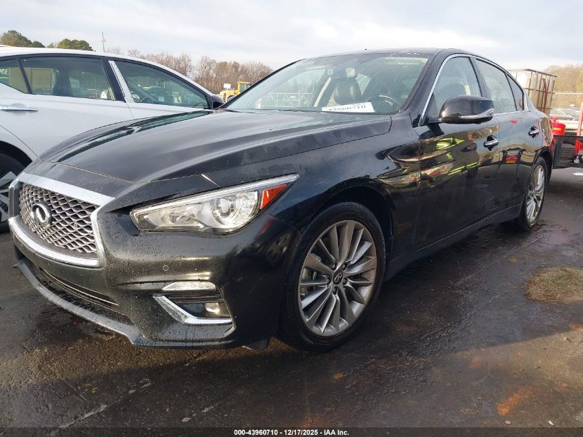 2023 Infiniti Q50 Luxe VIN: JN1EV7BP4PM512988 Lot: 43960710